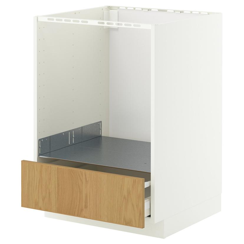 METOD / MAXIMERA — Напольный шкаф под духовой шкаф с ящиком, 60x60 см