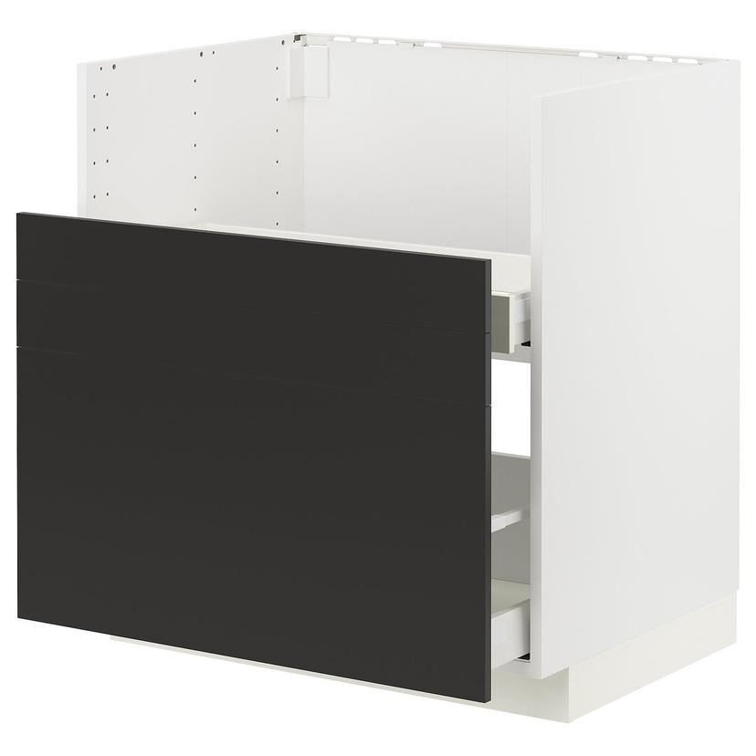 METOD / MAXIMERA — Шкаф под раковину , 80x60 см