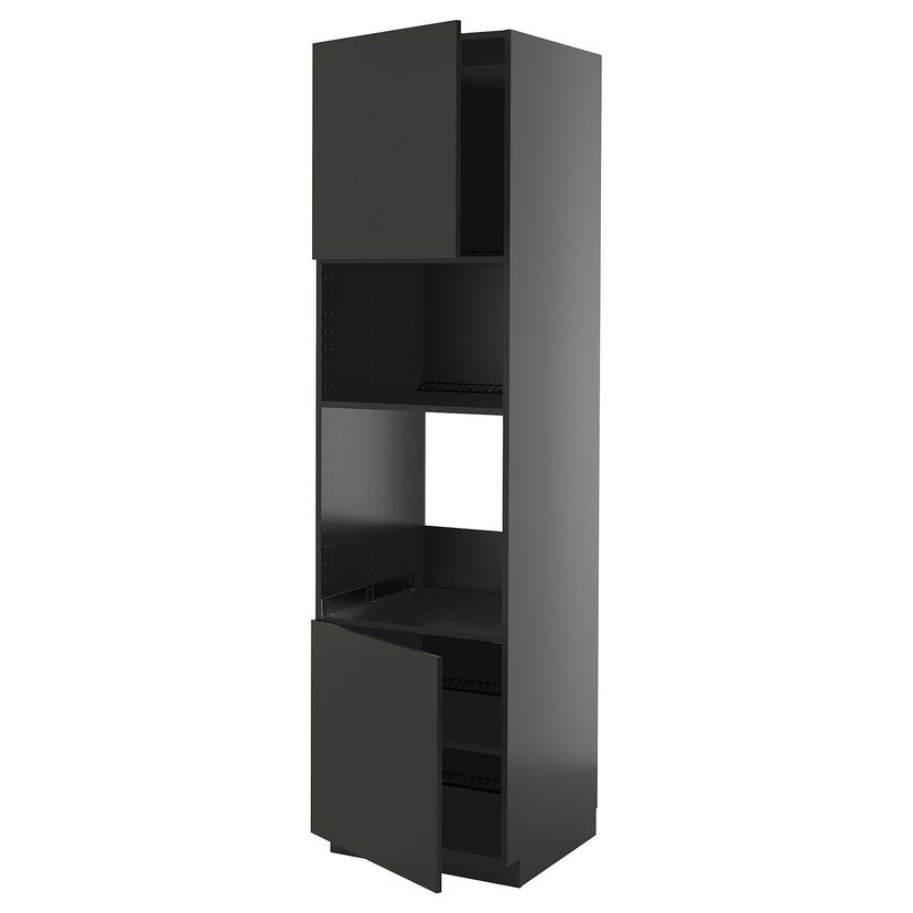 METOD — Шкаф высокий, 2 двери, 60x60x220 см