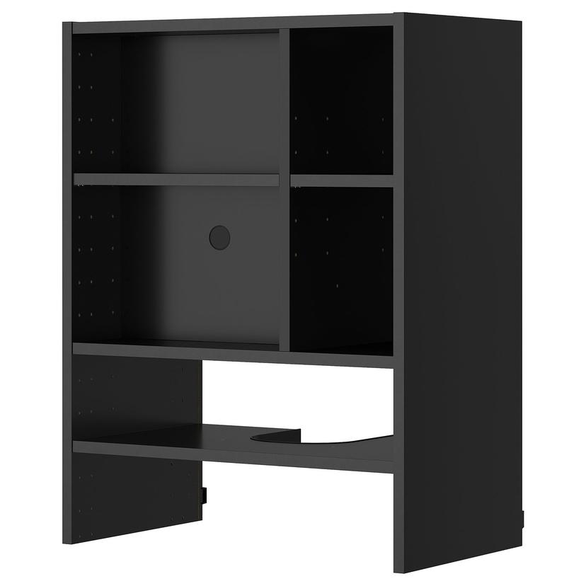 METOD — Настенный шкаф для встраиваемой вытяжки, 60x37x80 см