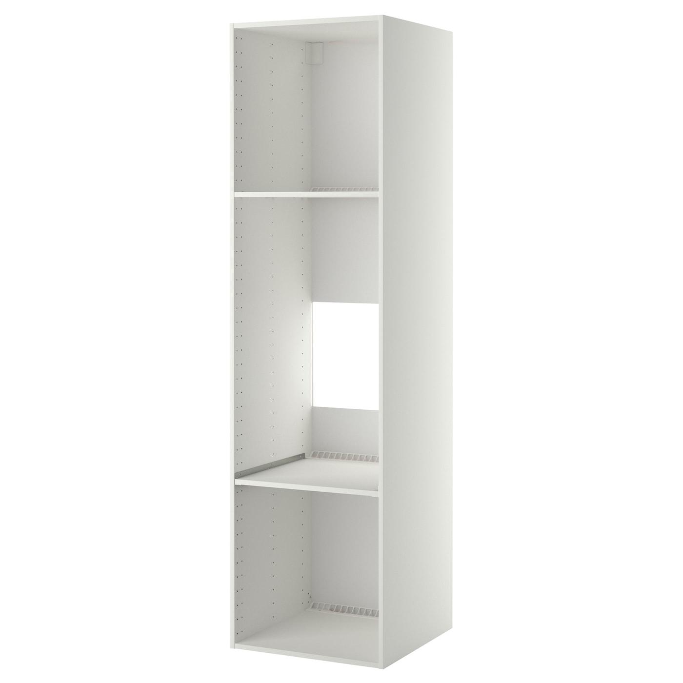 каркас высокого шкафа д/духов/холод, белый, 60x60x220 см