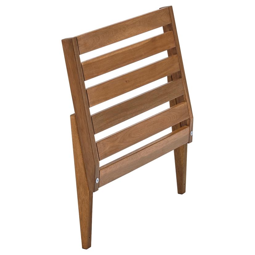 NÄMMARÖ — спинка садового модульного дивана, светло-коричневая морилка, 60x56 см