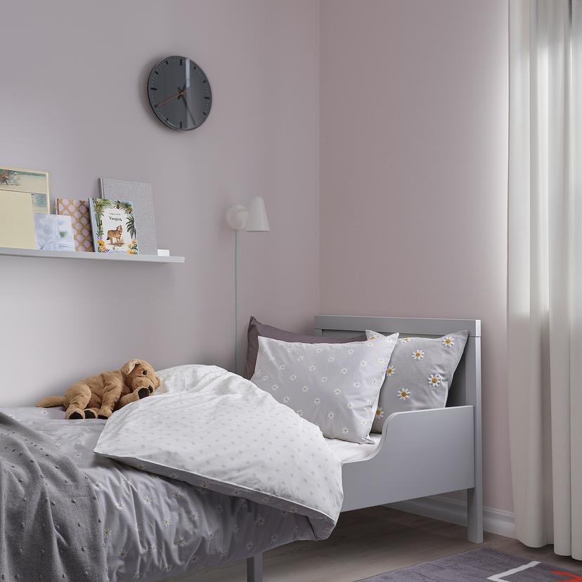 NATTSLÄNDA — пододеяльник и наволочка, 150x200/50x60 см