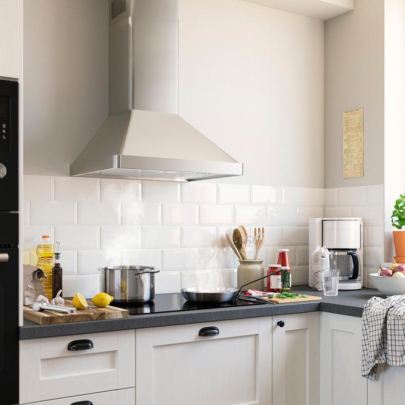 NILSBYN — Настенная вытяжка, сталь IKEA 300