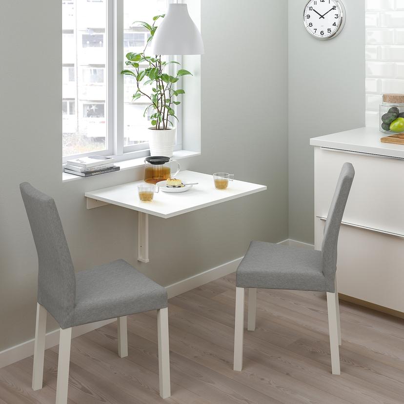 NORBERG / KÄTTIL — стол и 2 стула, 74 см