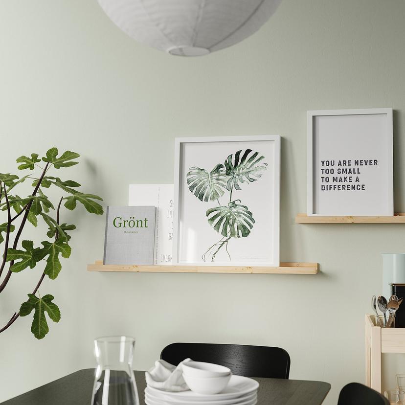 NORDHÄGG — Полка для фотографий, 45 см