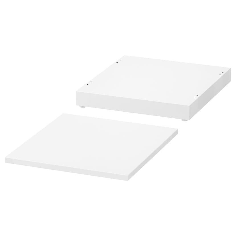 NORDLI — Верхняя панель и цоколь, белый, 40x47 см