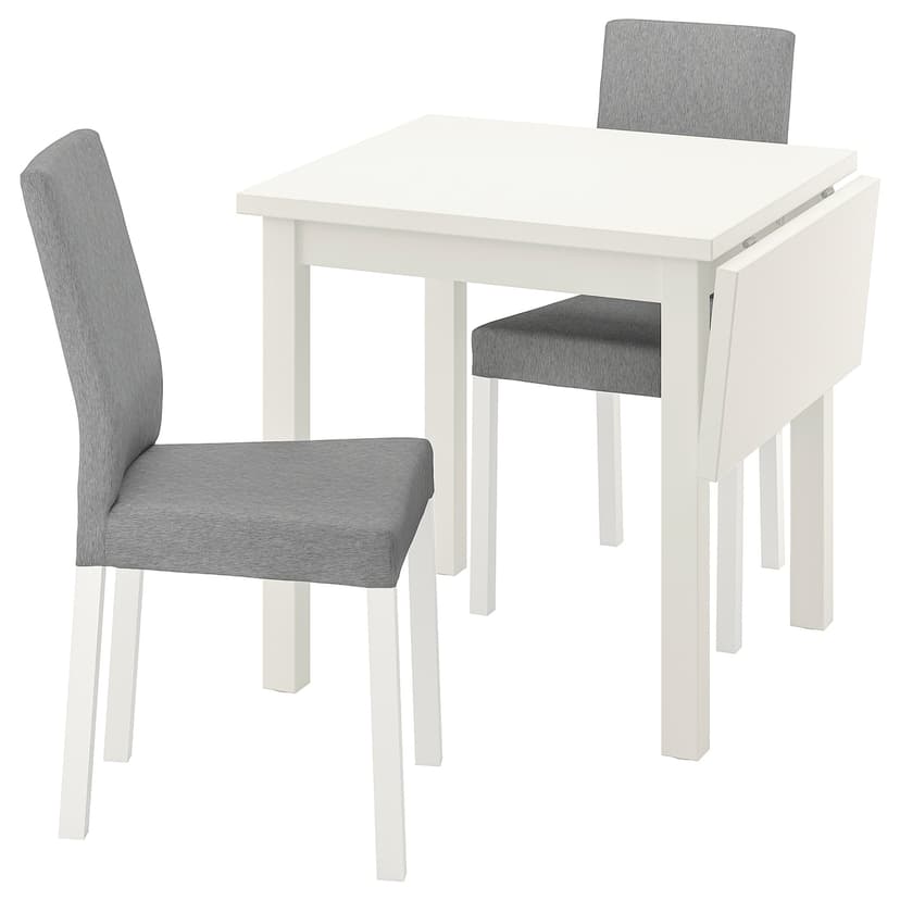 NORDVIKEN / KÄTTIL — стол и 2 стула, 74/104 см