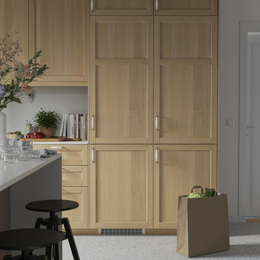 ÖVERNÄS — Холодильник/морозильник, 193/74 l