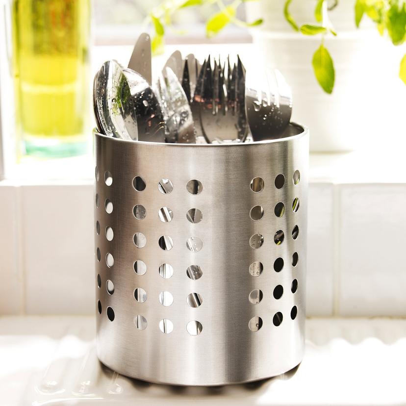 ORDNING — сушилка для стол приб, нержавеющ сталь, 13.5 см