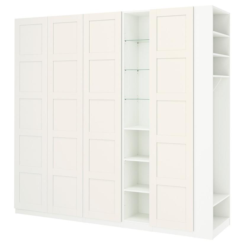 PAX / BERGSBO — Гардеробный комплект, 255x60x236 см