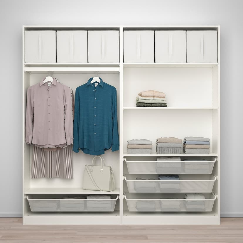 PAX / BERGSBO — Комплект одежды: белый/зеркало