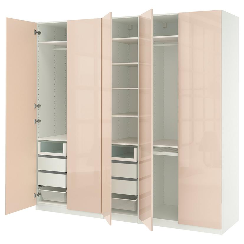 PAX / FARDAL — Гардеробный комплект, 250x60x236 см