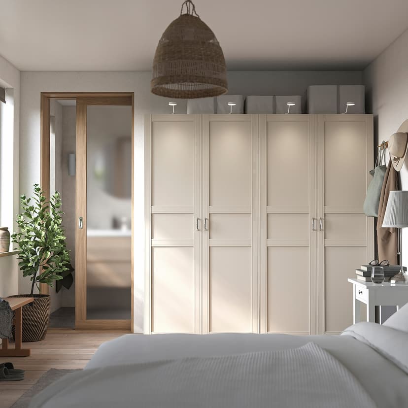 PAX / FLISBERGET — гардероб, комбинация