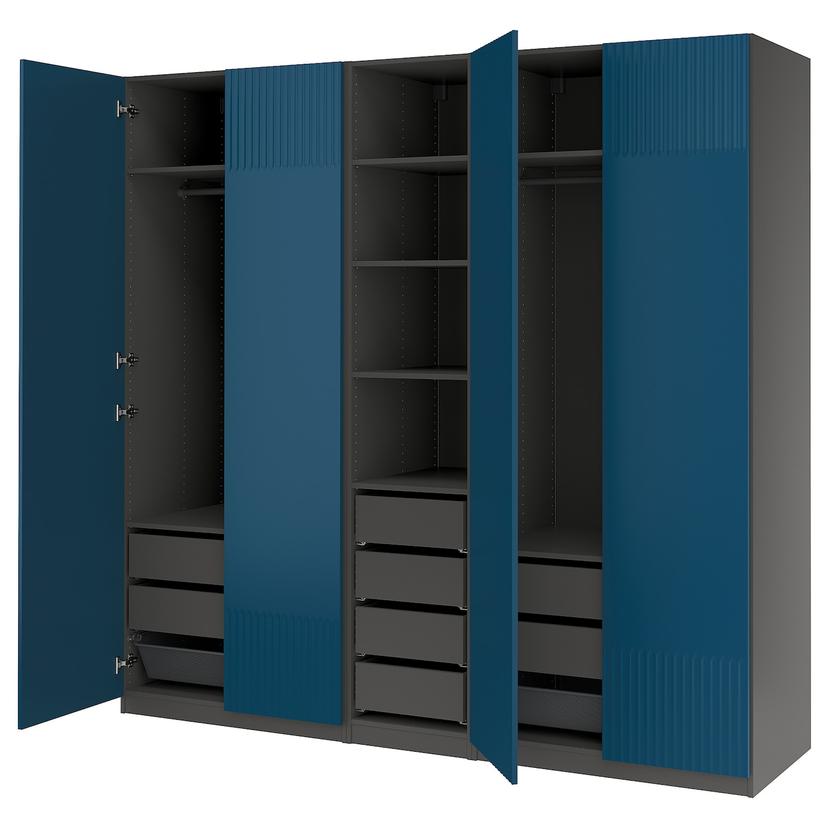 PAX / FYRUDDEN — гардероб, комбинация