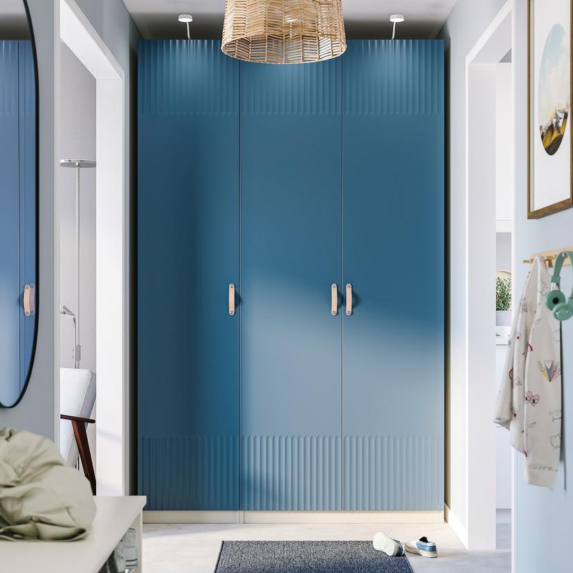 PAX / FYRUDDEN — гардероб, комбинация