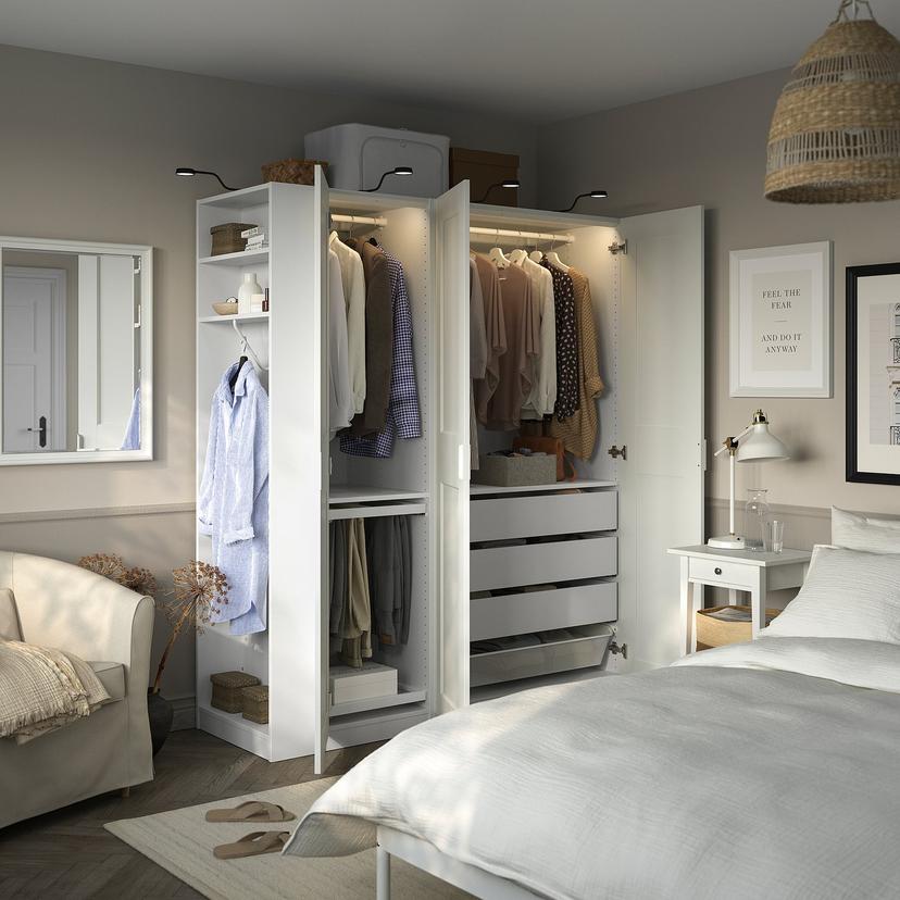 PAX / GRIMO — гардероб, комбинация