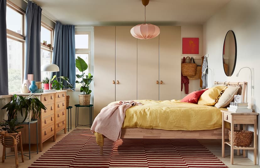 PAX / REINSVOLL — гардероб, комбинация, 200x60x236 см