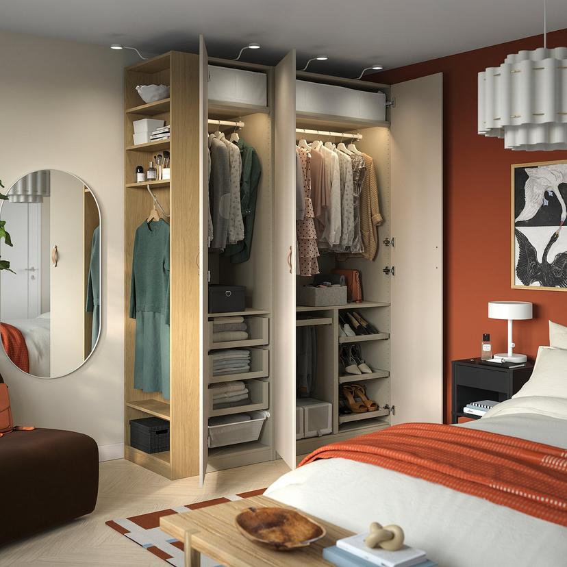 PAX / REINSVOLL — гардероб, комбинация