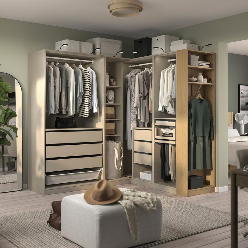 PAX — Szafa narożna, 210/180x201 см