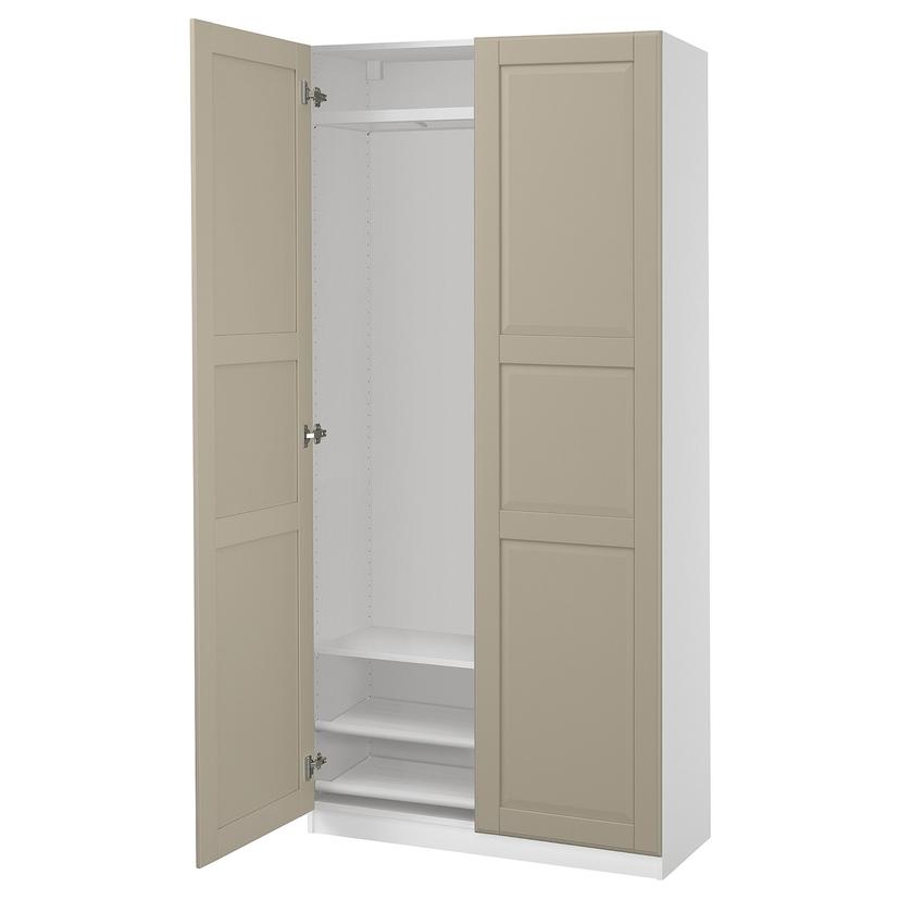 PAX / TYSSEDAL — Сочетание одежды: белый/серо-бежевый