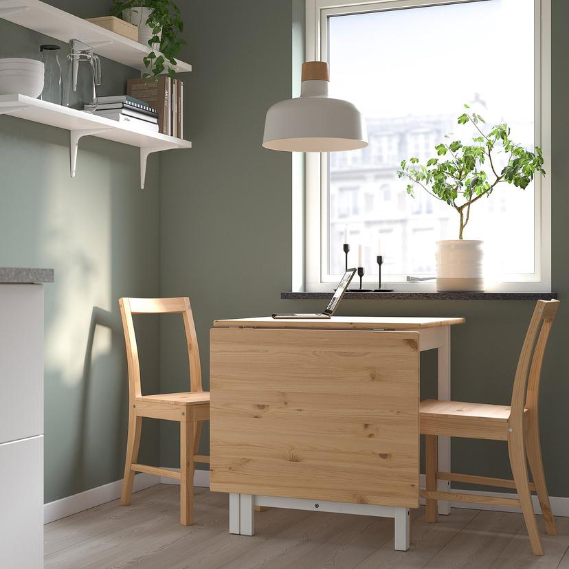 PINNTORP / PINNTORP — Stół i 2 krzesła, 67/124 см