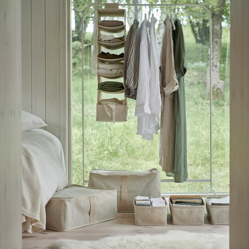 PURRPINGLA — Контейнер для одежды/постельного белья, 43x53x19 см