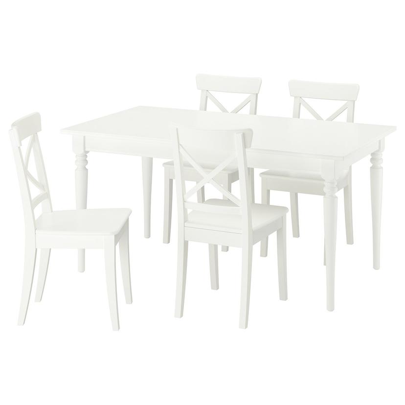 ROSENTORP / ROSENTORP — стол и 4 стула