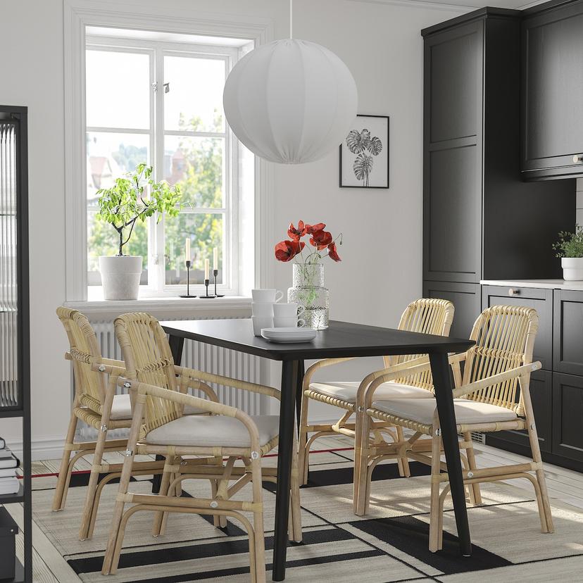 SALNÖ / GRYTTOM — Стул с подушкой,