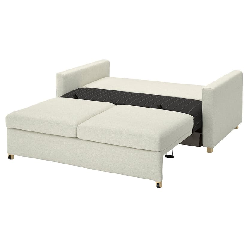 SALTSJÖBADEN — Sofa 2-osobowa, rozkładana, Gunnared beżowy,
