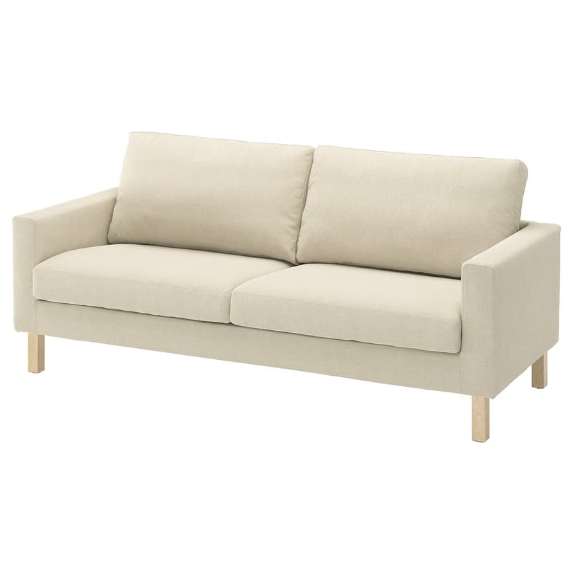 SALTSJÖBADEN — Sofa 3-osobowa, Fridtuna jasnobeżowy,