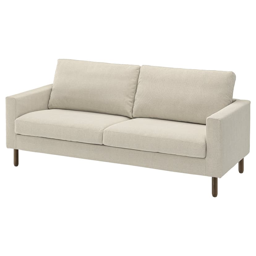 SALTSJÖBADEN — Sofa 3-osobowa, Fridtuna jasnobeżowy,