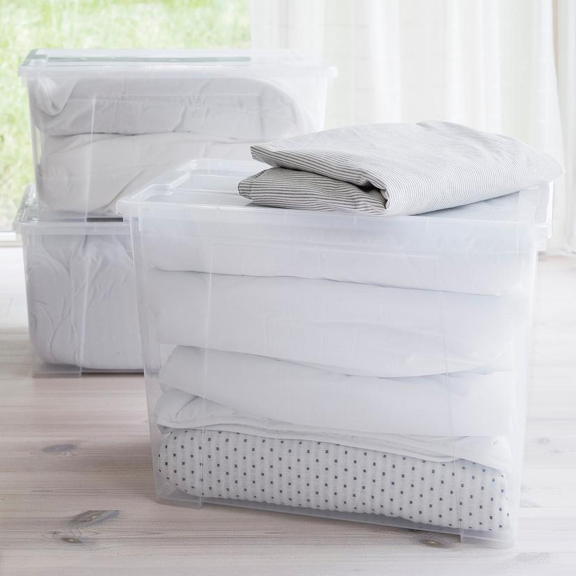 SAMLA — крышка для контейнера 45/65 л, прозрачный