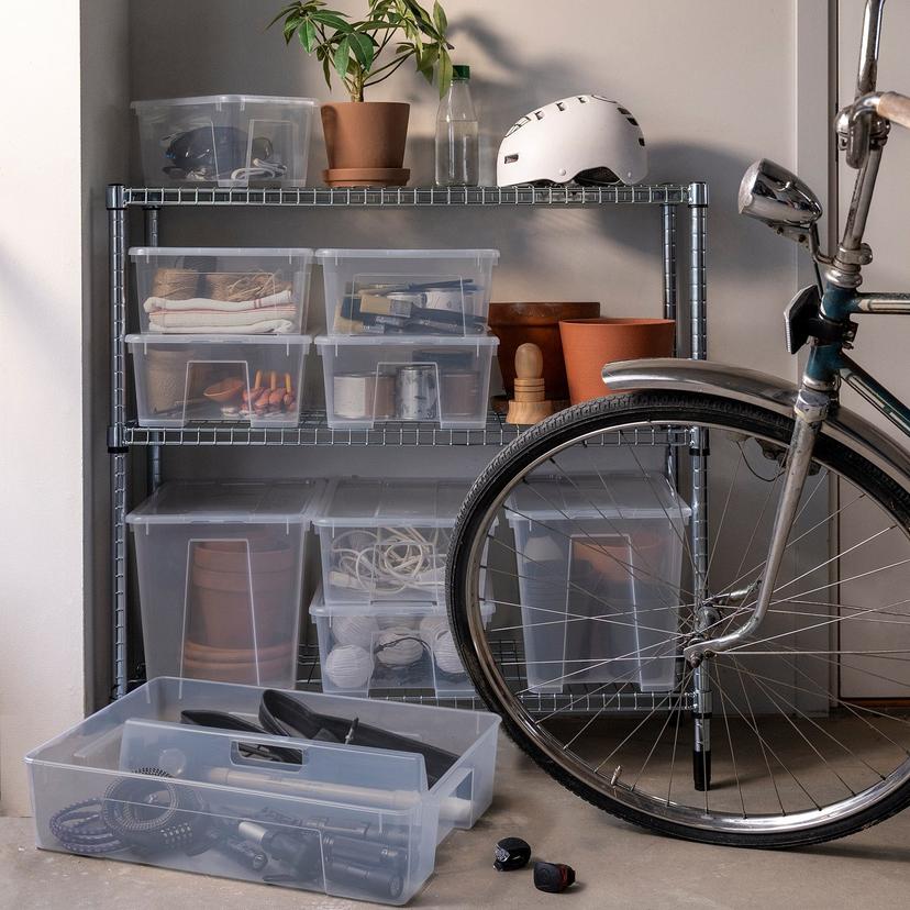 SAMLA — вставка в контейнер 45/65 л, прозрачный