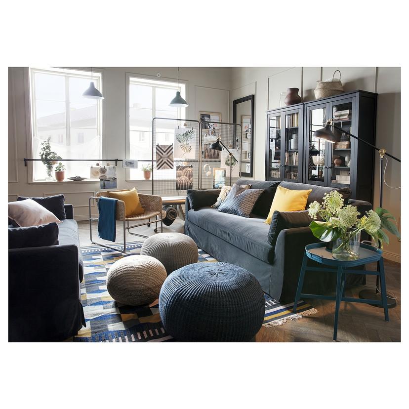 SANDARED — пуф, серый, 56 см