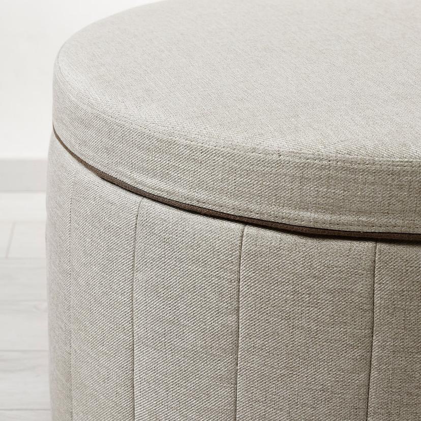 SIDSJÖ — Пуф с местом для хранения/бежевый цвет Kilanda