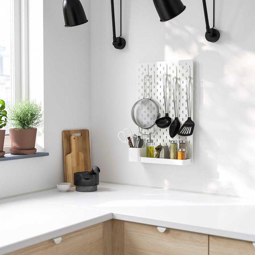 SKÅDIS — настенная панель, комбинация, 36x56 см