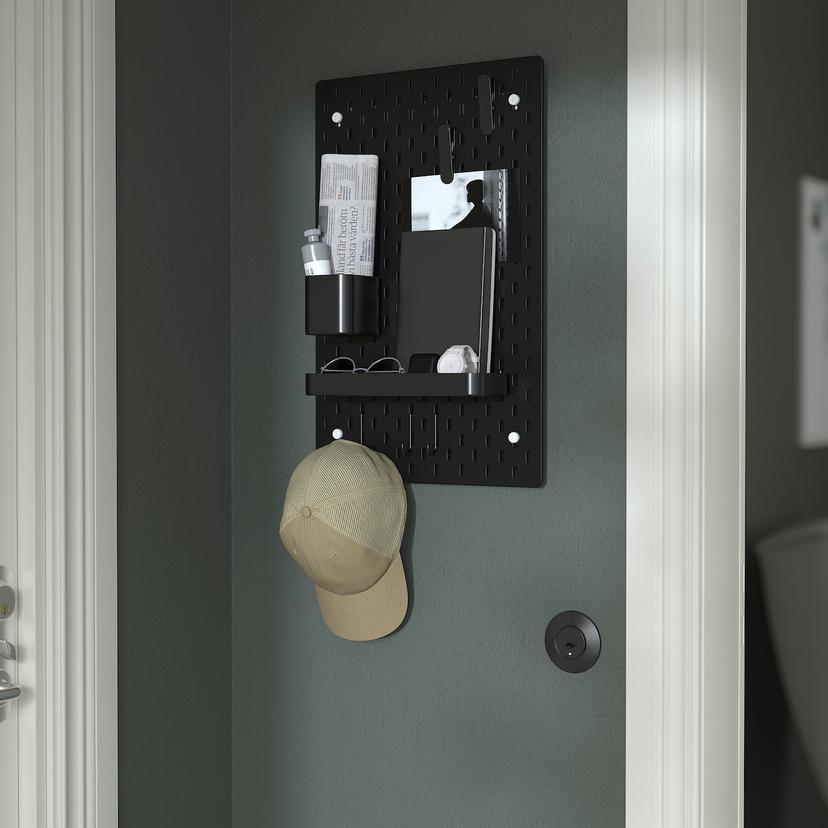 SKÅDIS — Комбинированный перфорированный картон, черный