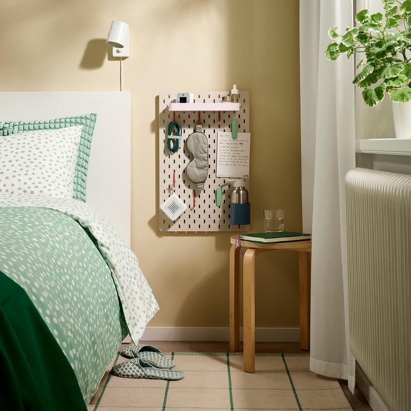 SKÅDIS — Перфорированная доска, комбинация, 36x56 см