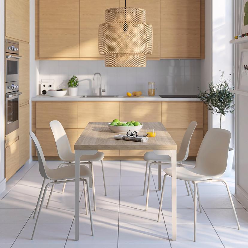 SKÅLSTA — Стол и 4 стула, 140x80 см