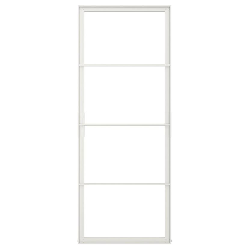 SKYTTA — рама раздвижной двери, белый, 77x196 см