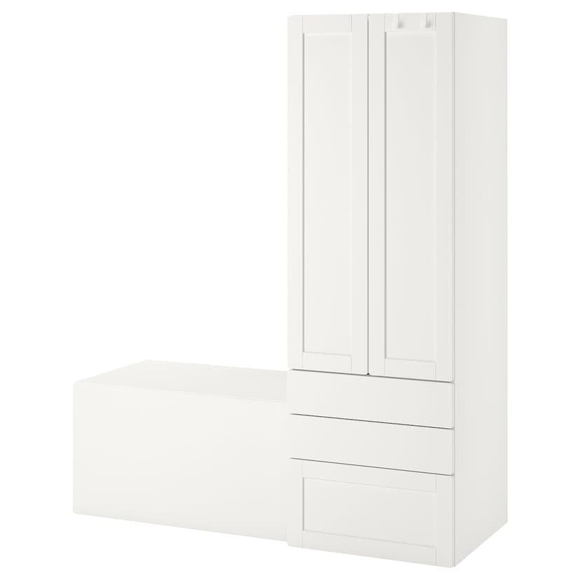 SMÅSTAD / PLATSA — комбинация д/хранения, 150x57x181 см