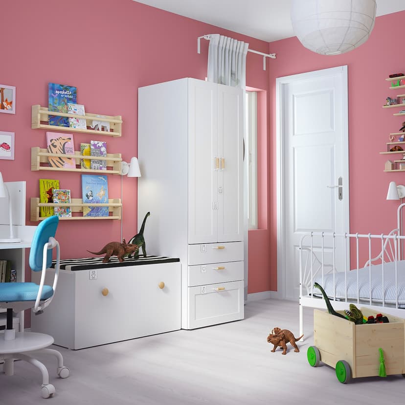 SMÅSTAD / PLATSA — комбинация д/хранения, 150x57x181 см