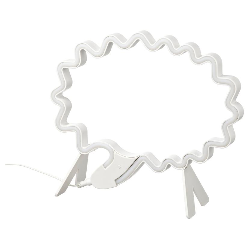 SNÖDJUP — декоративная подсветка, светодиоды, рамочка белый/разноцветный