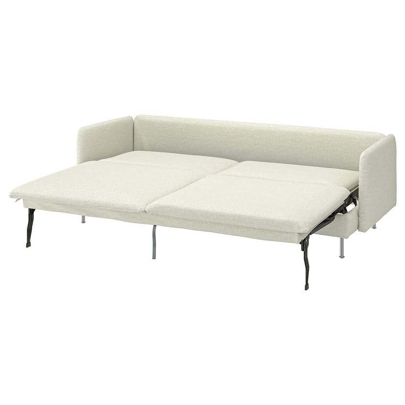SÖDERHAMN — Sofa 3-osobowa, rozkładana, Gunnared beżowy,