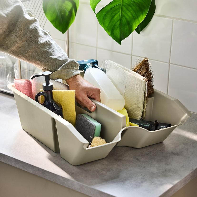 SORTERA — Вставка с отделениями, бежевая