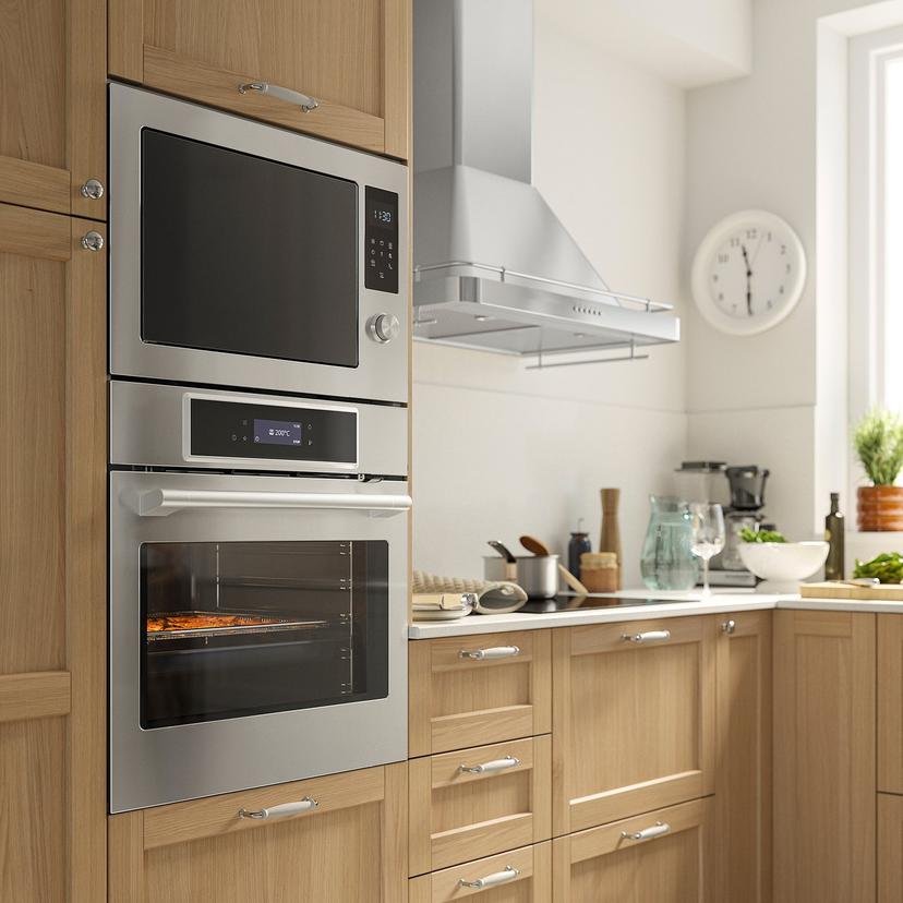 STENABY — Конвекционная печь с функцией аэрогриля и пиролитической обработкой/из стали IKEA 700