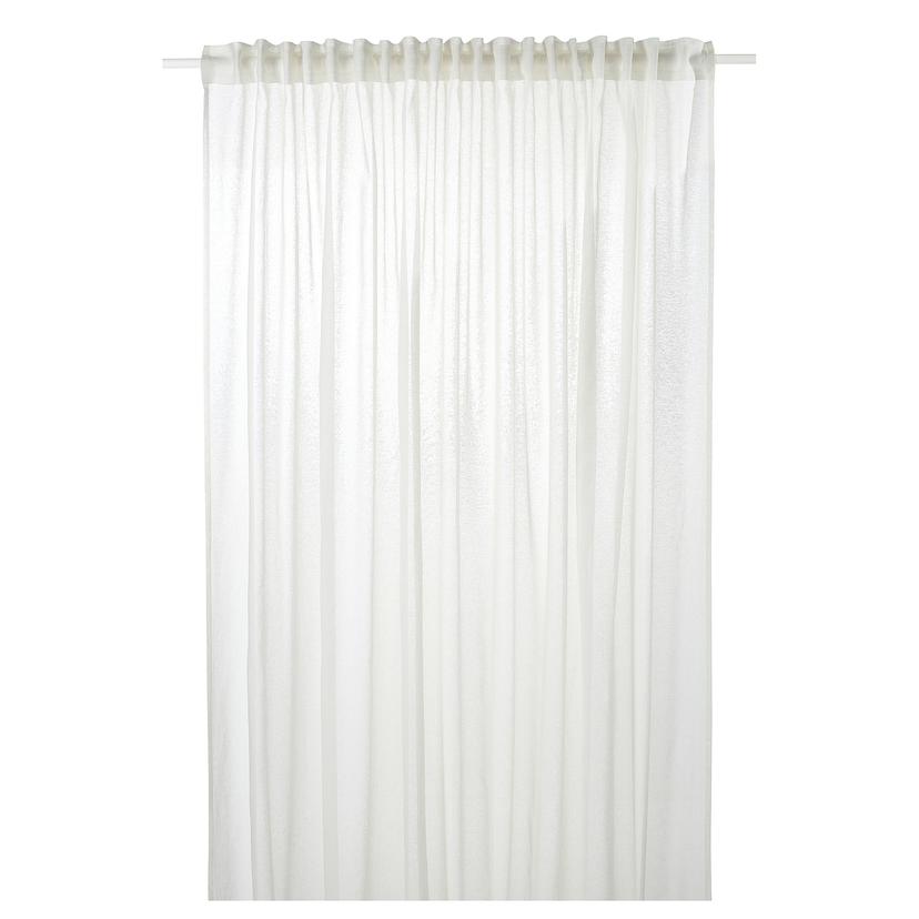 STOCKHOLM 2025 — Шторы, 1 шт., кремовый цвет/лента
