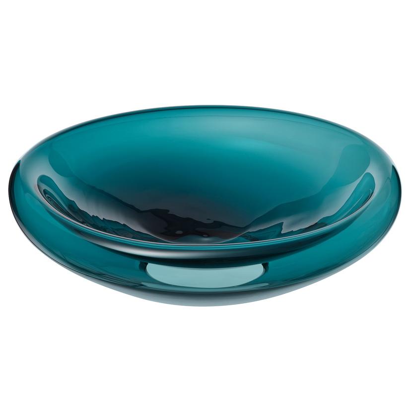STOCKHOLM 2025 — миска, темный сине-бирюзовый, 34 см