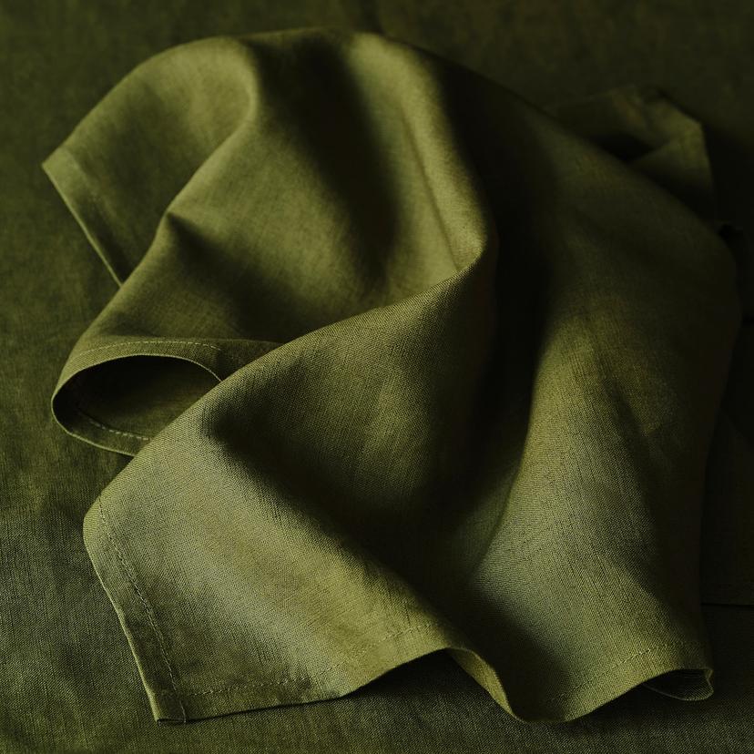 STOCKHOLM 2025 — салфетка, темно-зеленый, 50x50 см